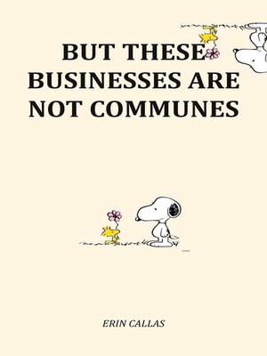 cover image of But These Businesses Are Not Communes